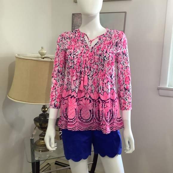 Lilly Pulitzer Marilina Tunic - Picture 4 of 6